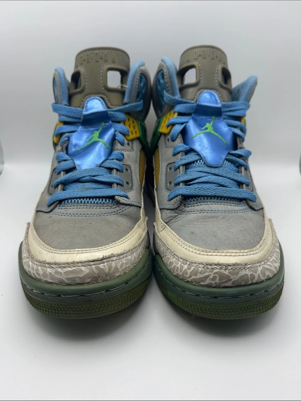 Nike Air Jordan Spizike Stealth Easter Limited Edition 315371-056 Size 8.5 2012